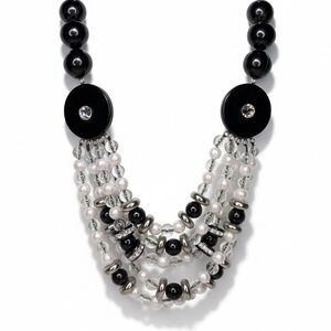 Vintage Art Deco Layered Bead Necklace